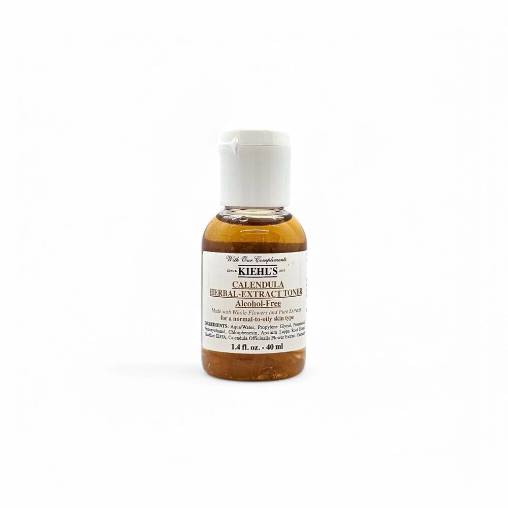 Kiehl's Calendula Herbal Extract Alcohol Free Toner Travel Size 1.4oz 40ml